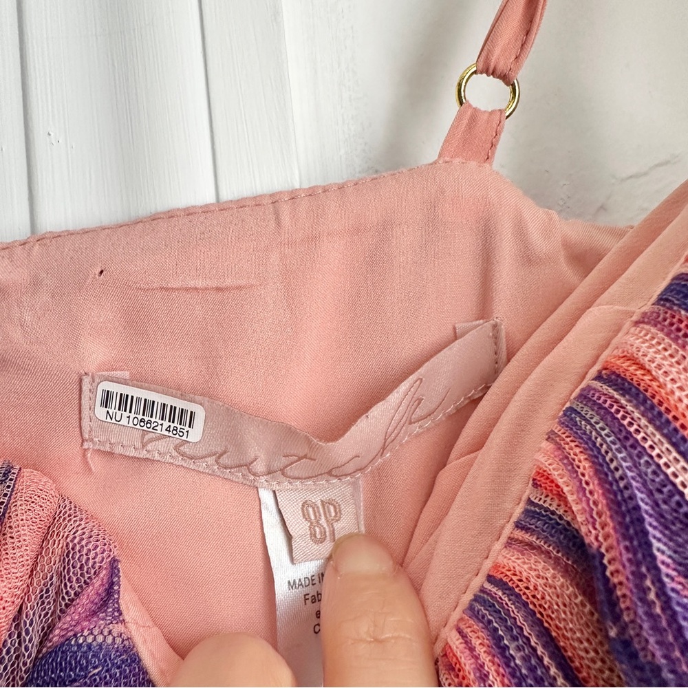 Hutch Amara Pleated Bustier Sweetheart Midi Dress - Picture 12 of 13